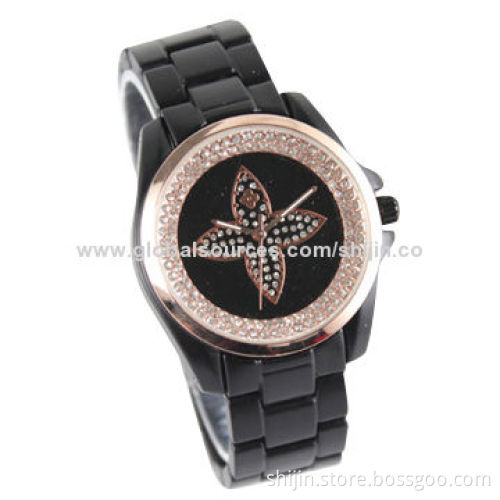 Fashion alloy watch with Japan quartz movement for ladies, OEM, made in China